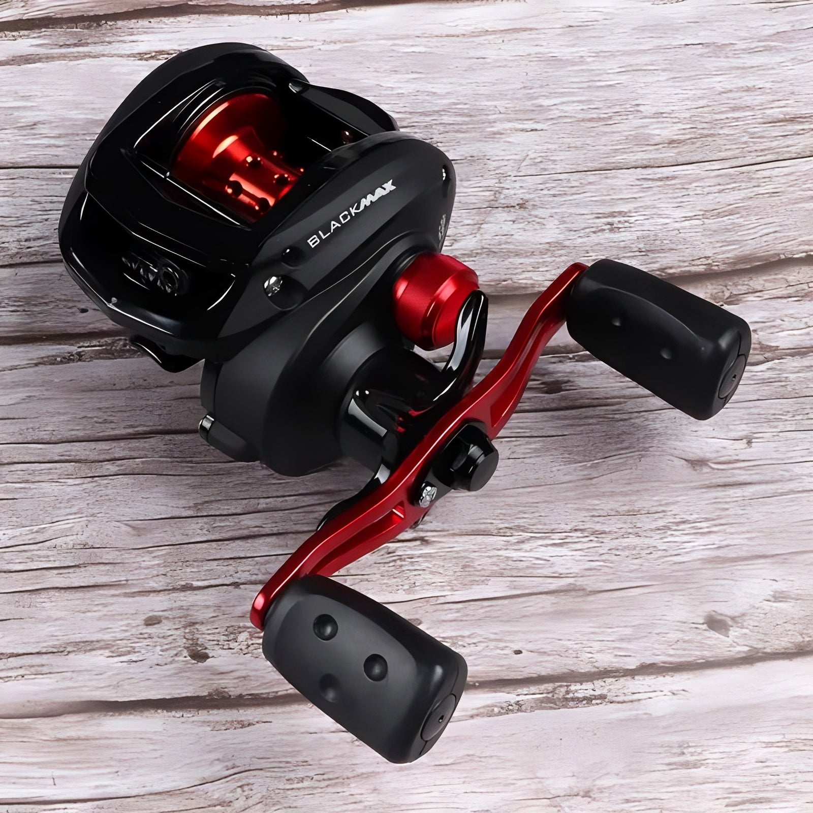 Carretilha Abu Garcia Black Max3 Drag 8kg Com 4 Rolamentos de Aço Inoxidável