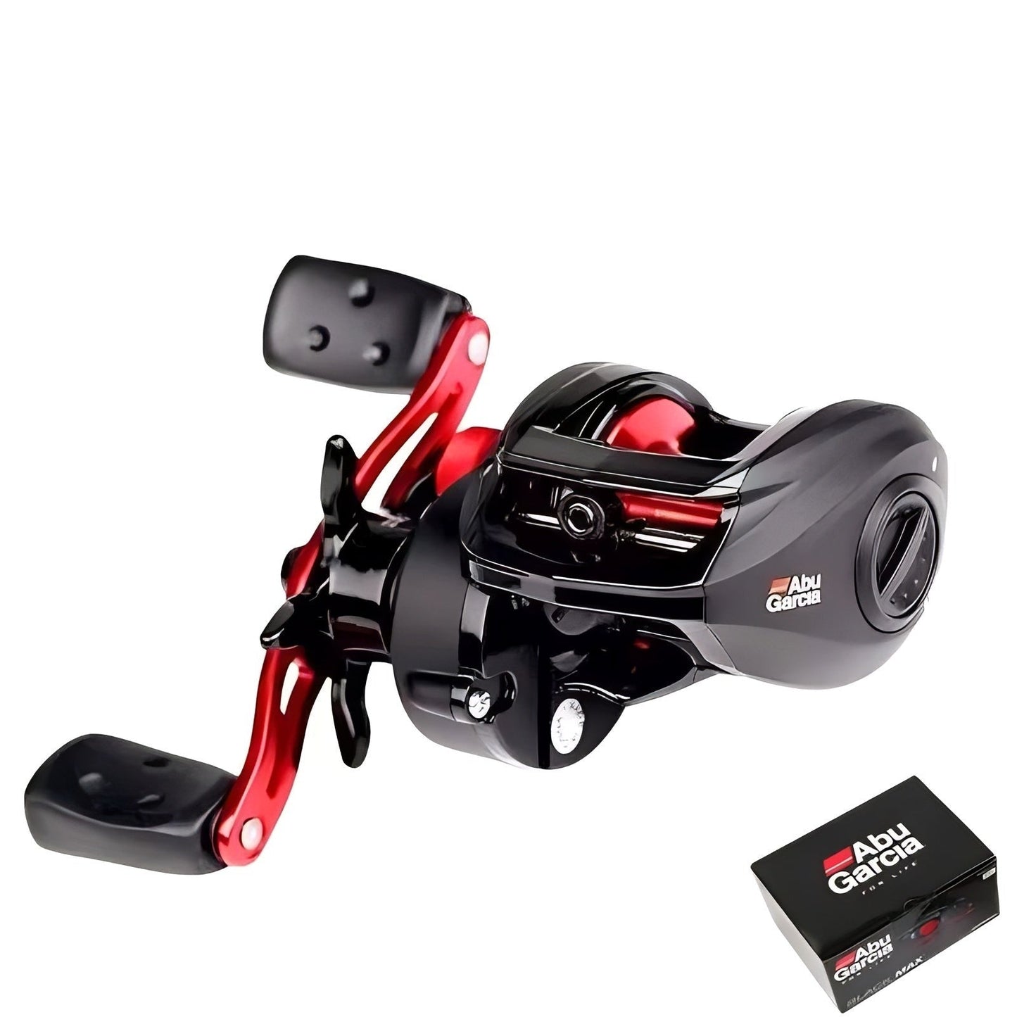 Carretilha Abu Garcia Black Max3 Drag 8kg Com 4 Rolamentos de Aço Inoxidável